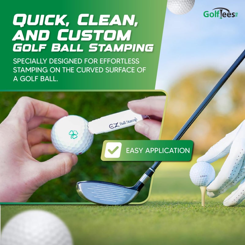 ProMarking EZBallStamp Golf Ball Stamp Marker (Green Frog) - Image 5